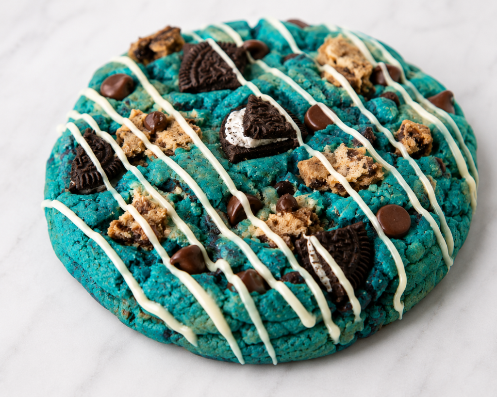 cookie monster cookie product photo
